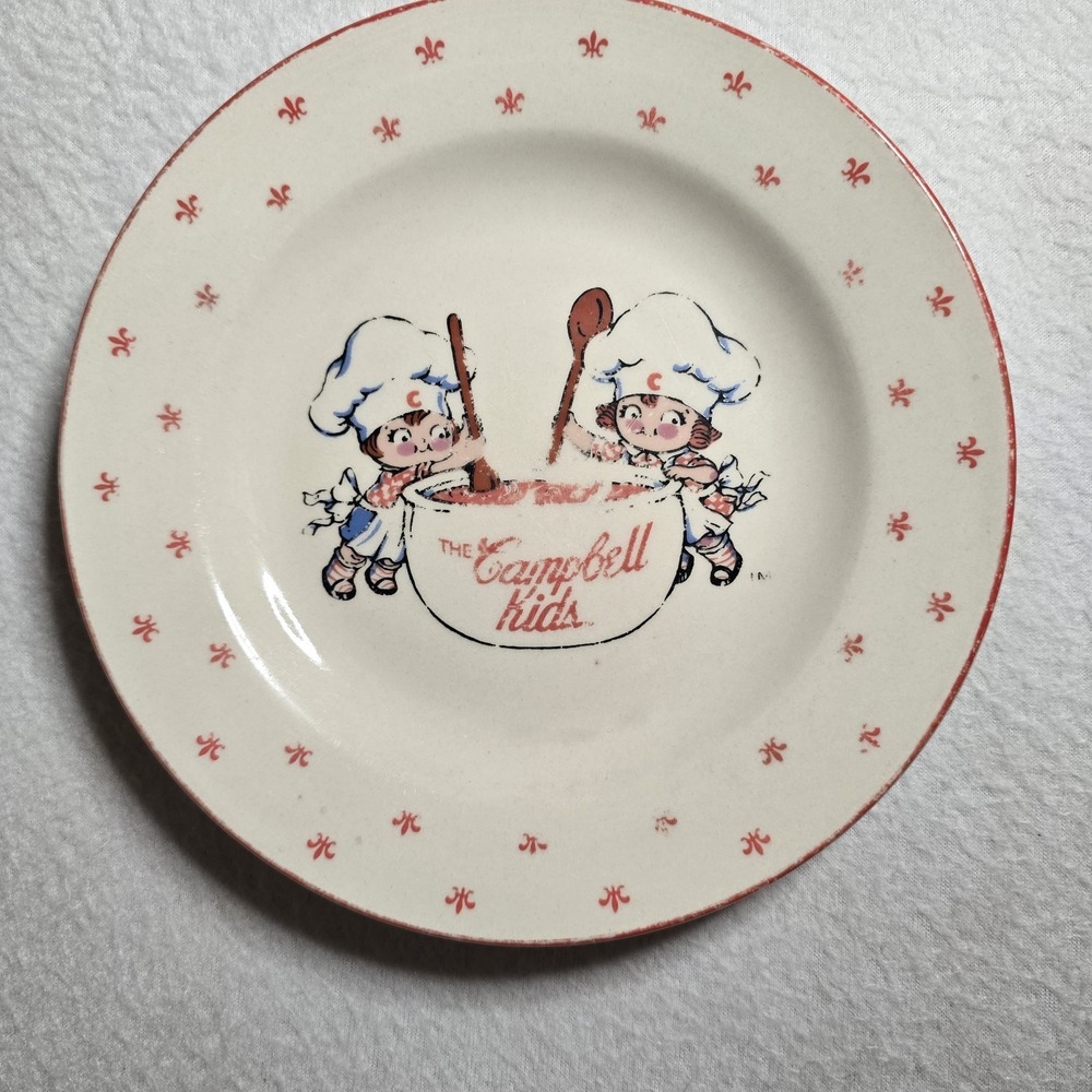 Vintage 1991 Campbell's Soup Kids Replacement 6.75" Plate by Gibson